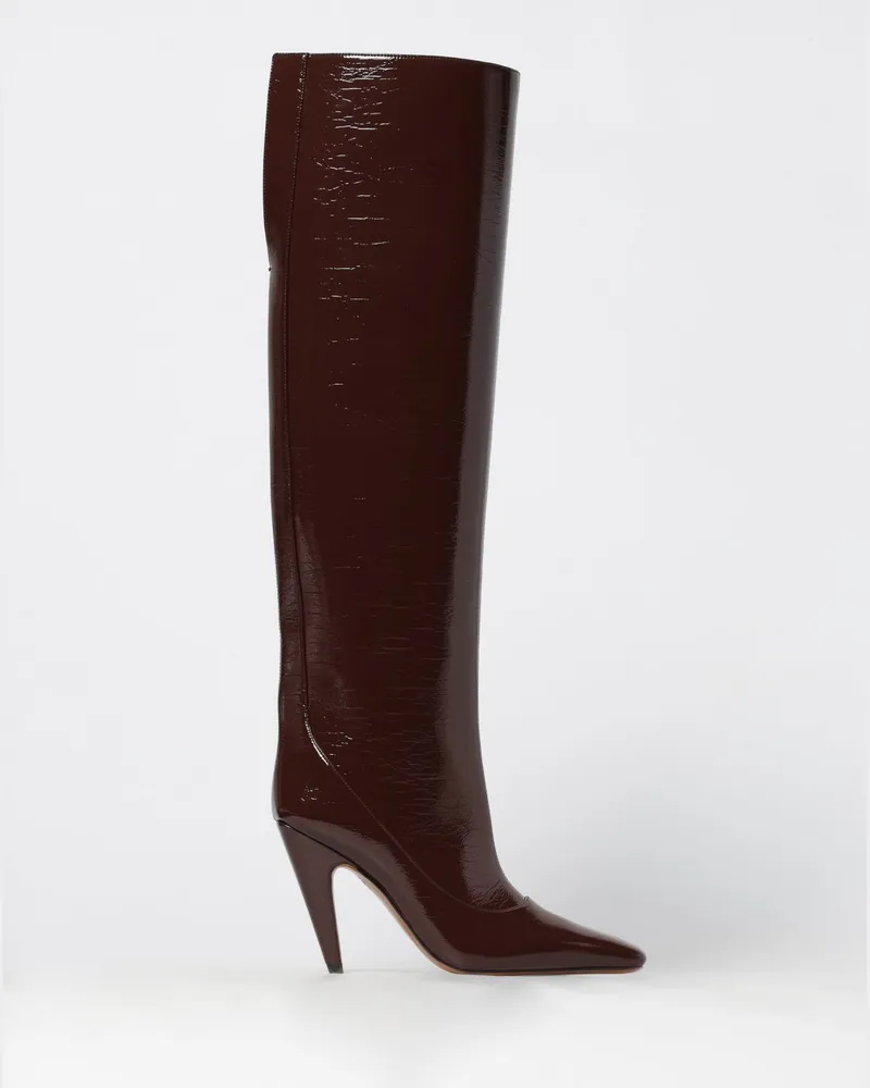 Stella McCartney Flache stiefeletten damen Braun