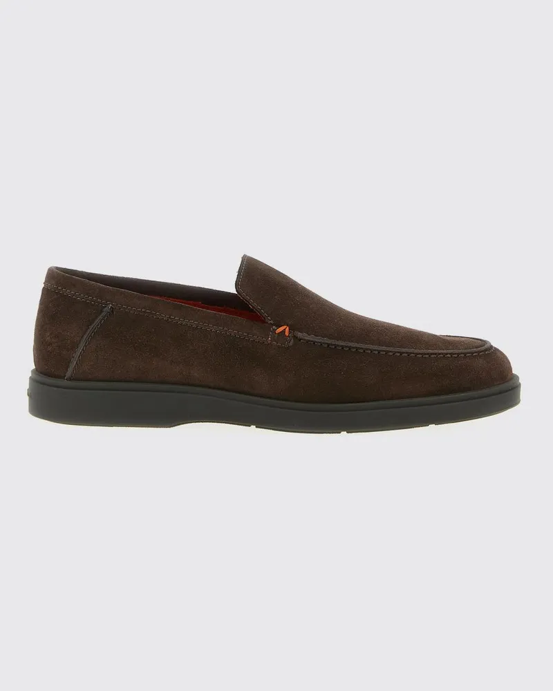 Santoni Schuhe herren Braun