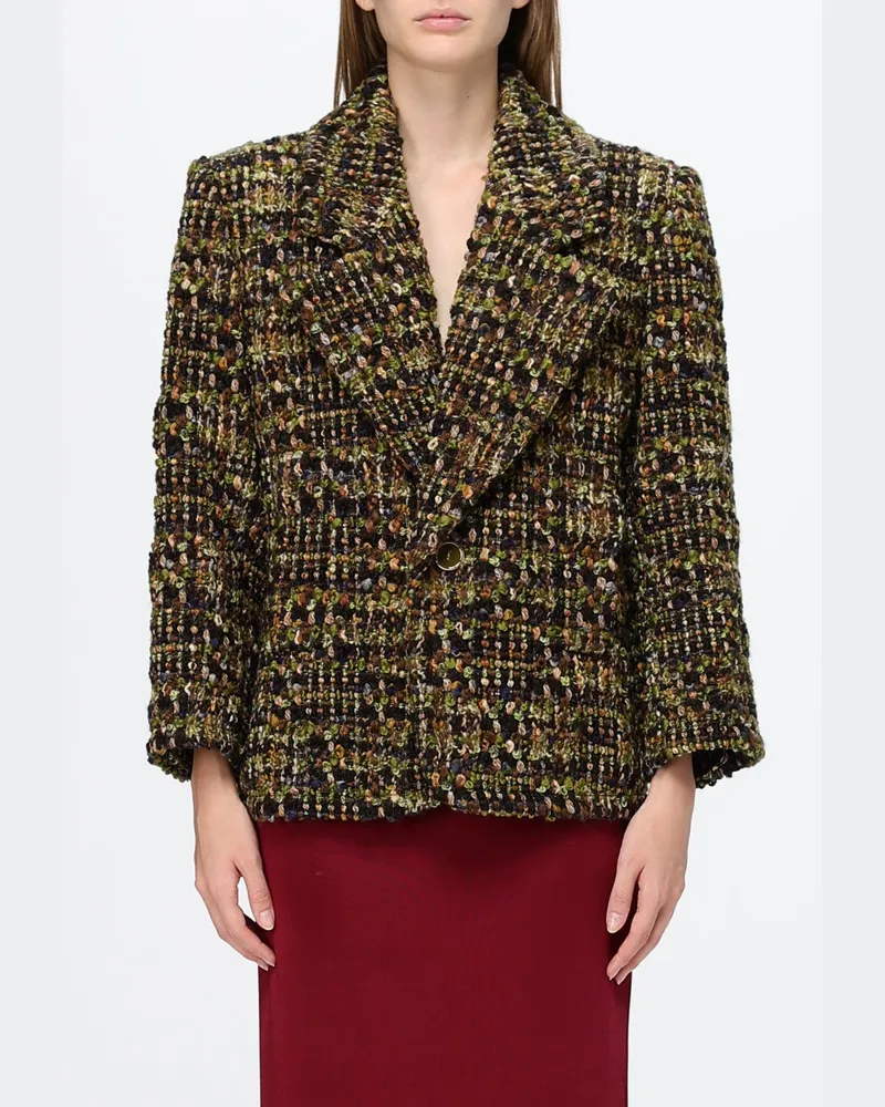 Saint Laurent Jacke damen Kaki