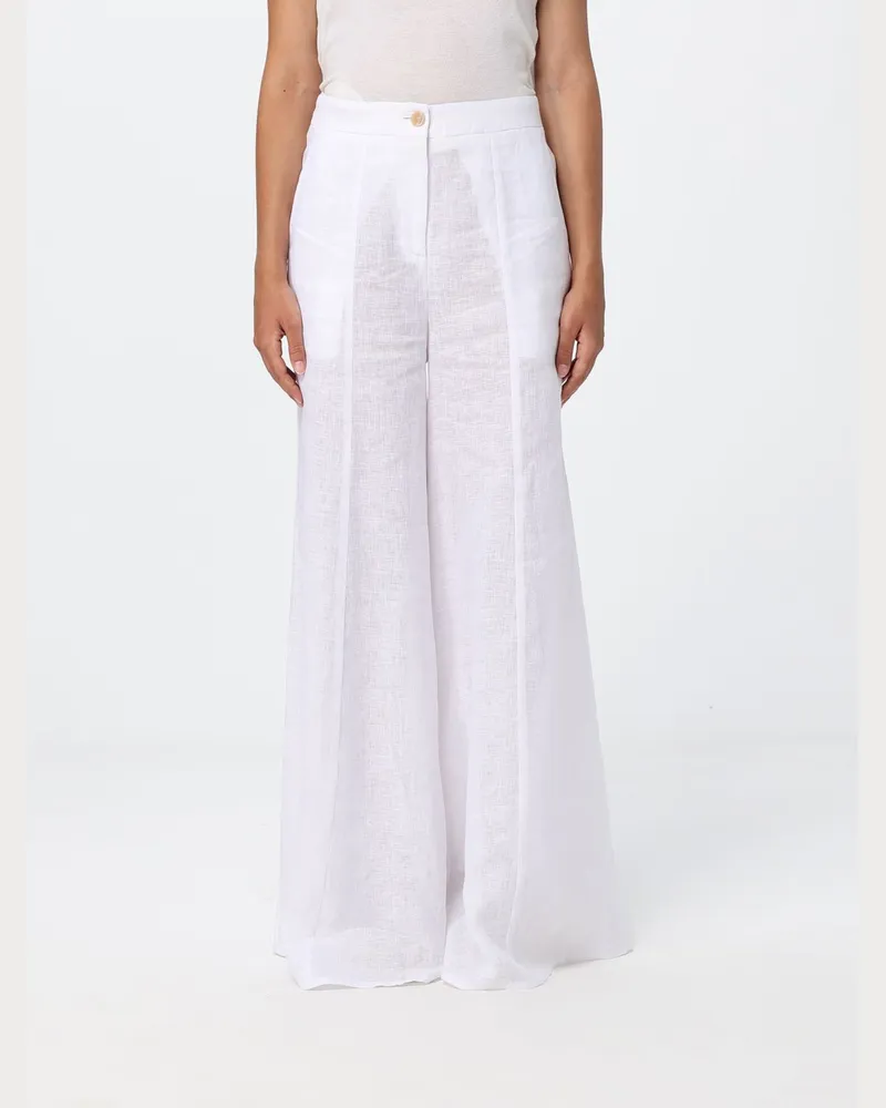 Semicouture Hose damen Weiß