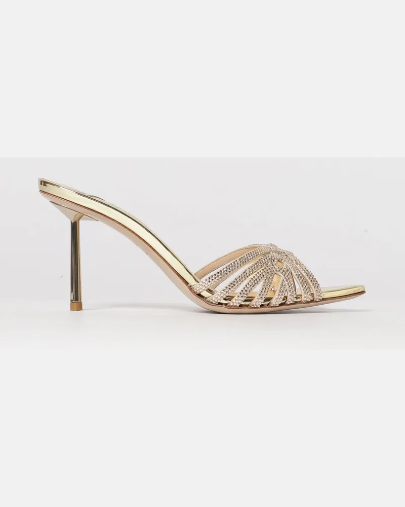 Le Silla Sandalen mit absatz damen Gold