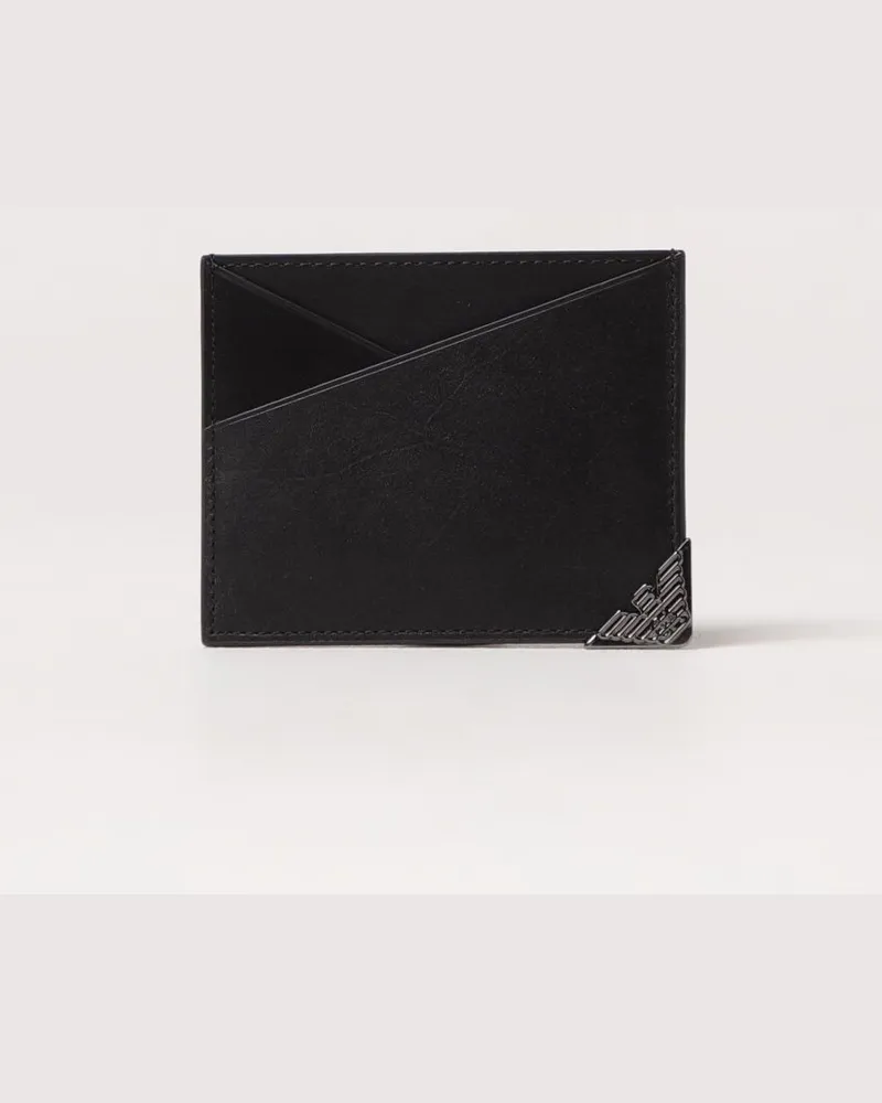 Emporio Armani Portmonnaie herren Schwarz