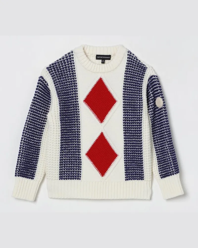 Emporio Armani Pullover kinder Weiß