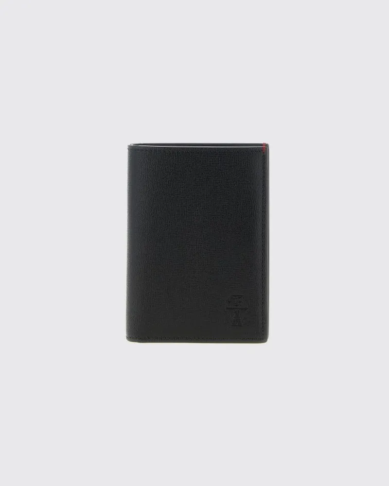 Brunello Cucinelli Portemonnaie herren Schwarz