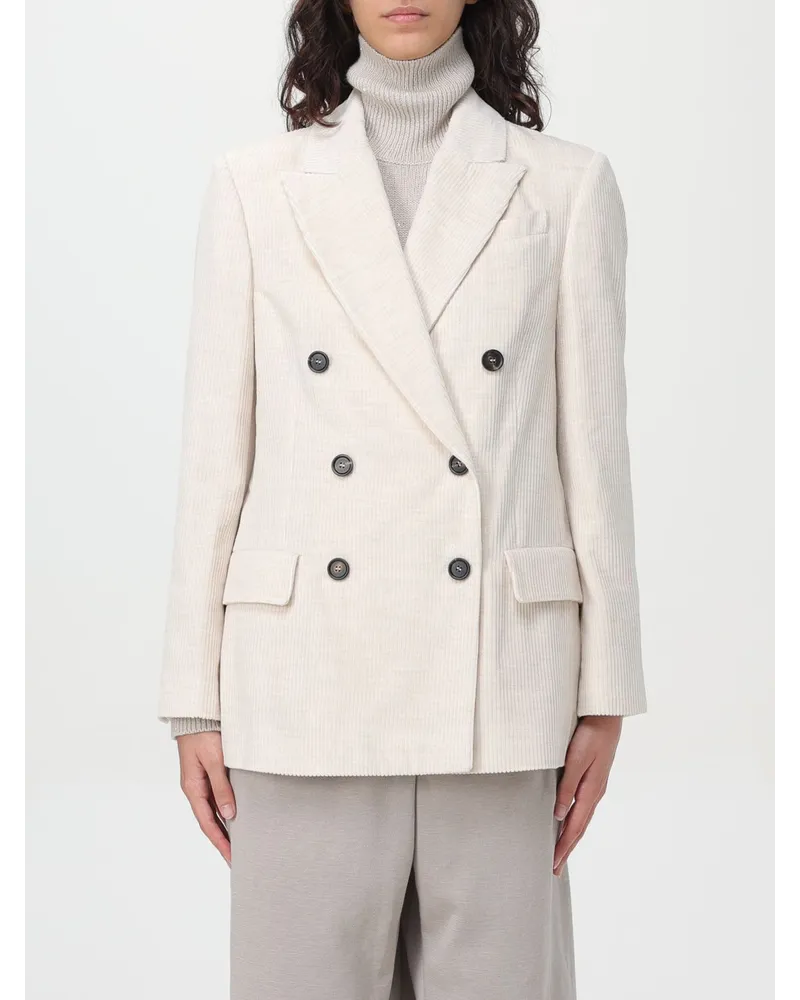 Brunello Cucinelli Jacke damen Weiß