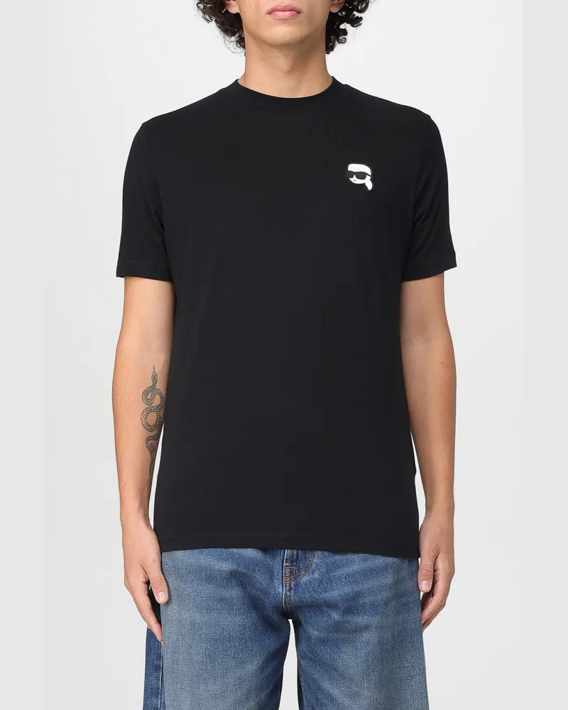 Karl Lagerfeld T-shirt herren Schwarz