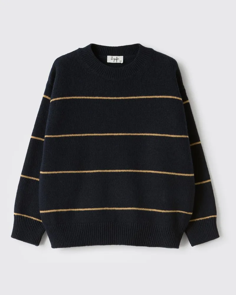 Il Gufo Pullover kinder Blau