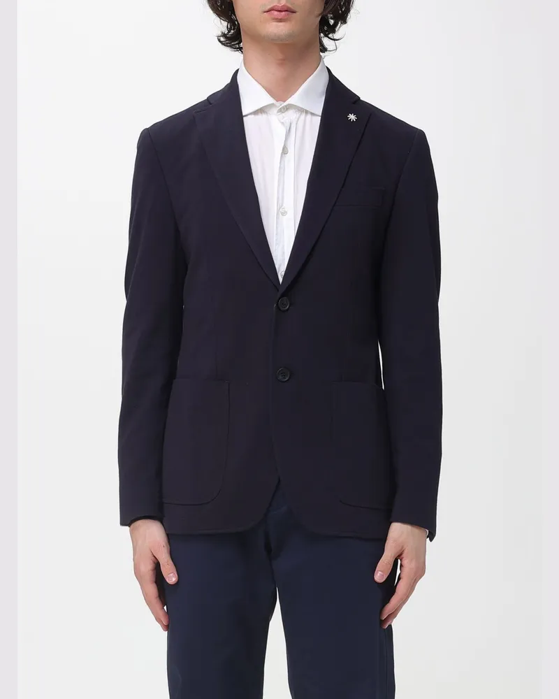 Manuel Ritz Jacke herren Blau