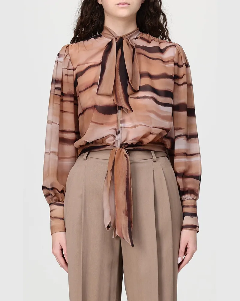 Elisabetta Franchi Hemdbluse damen Camel