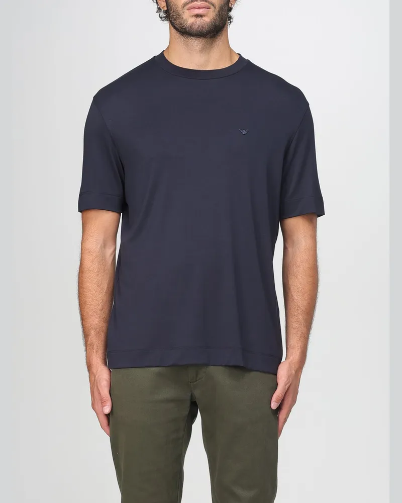 Emporio Armani T-shirt herren Blau