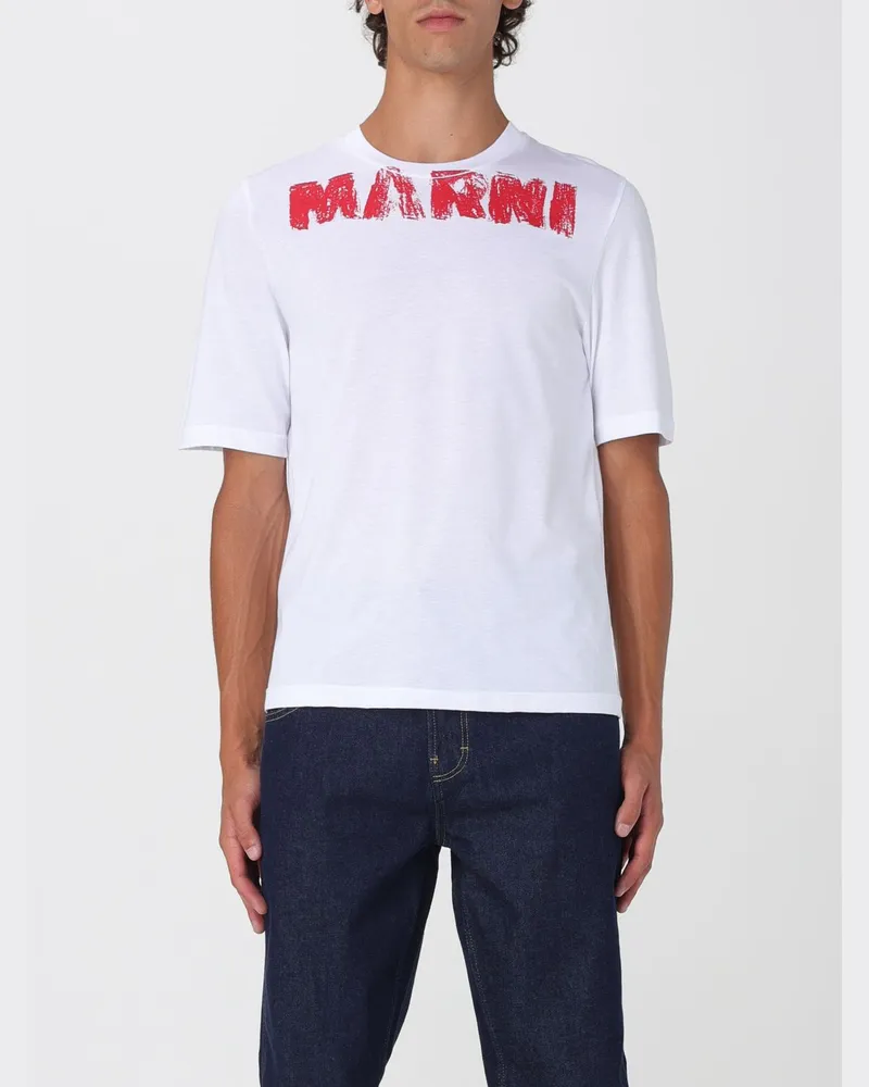 Marni T-shirt herren Weiß