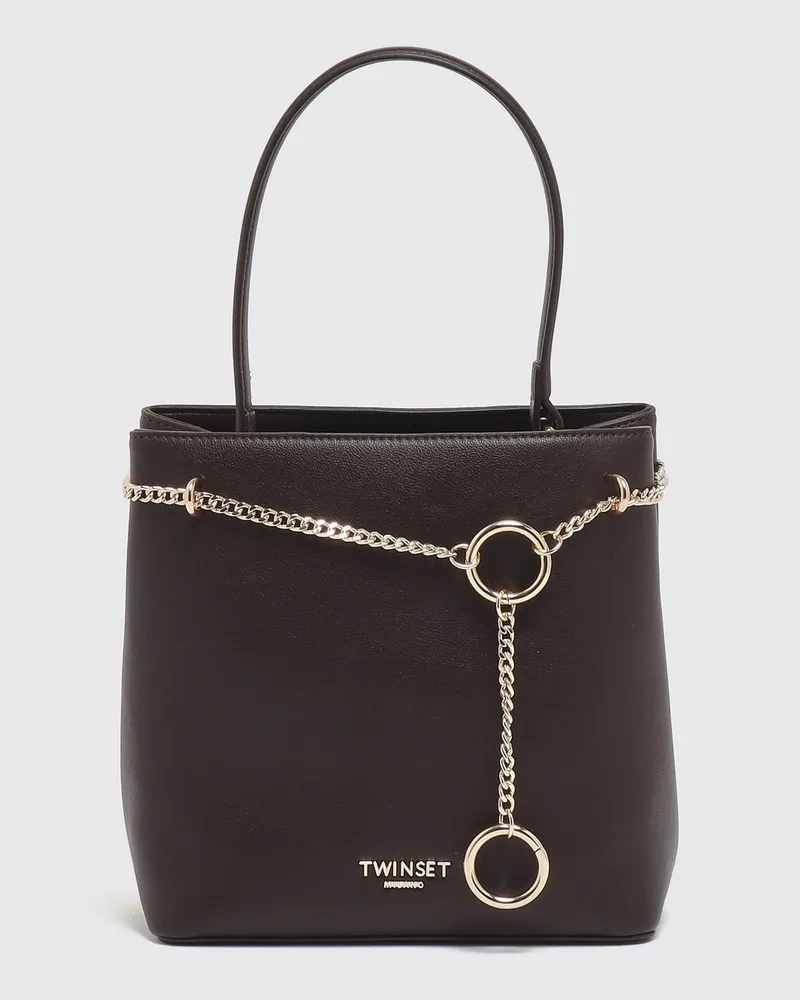 Twin-Set Schultertasche damen Braun