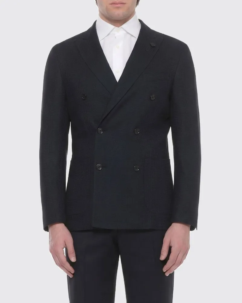 LARDINI Jacke herren Blau