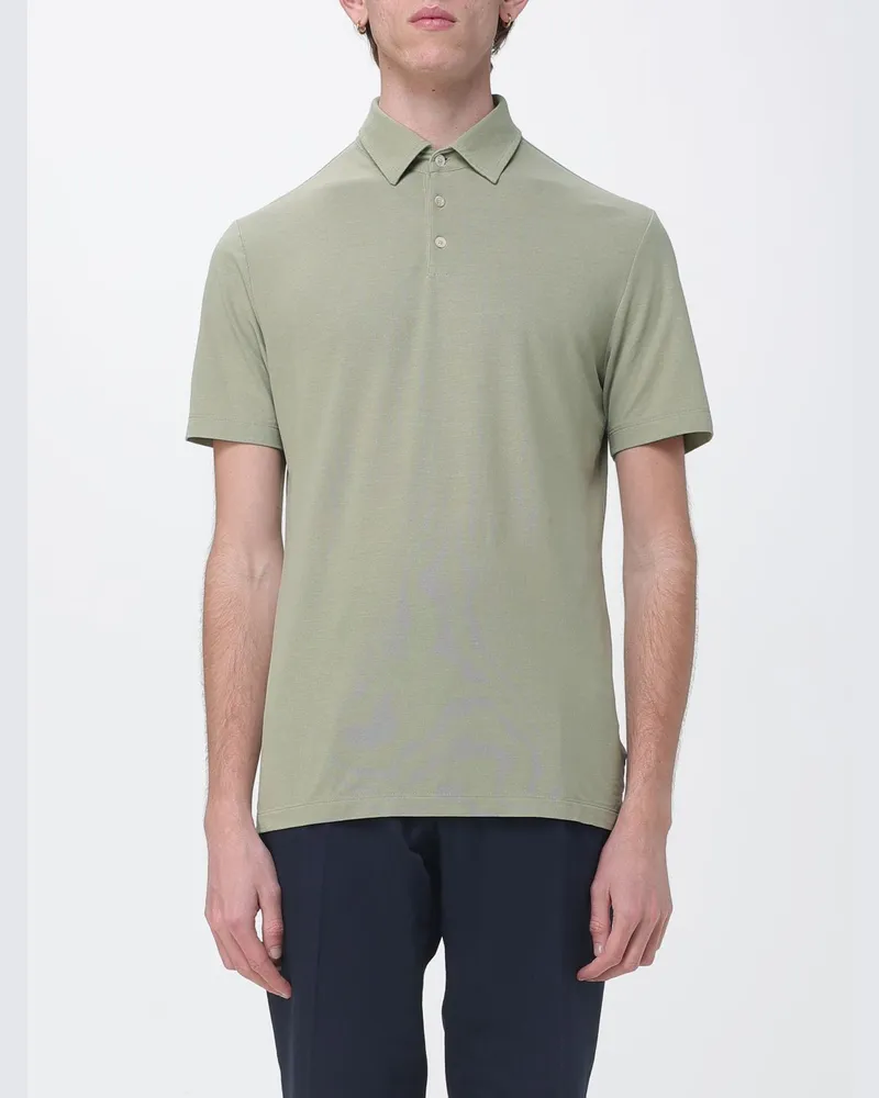 Zanone Polo herren Waldgrün