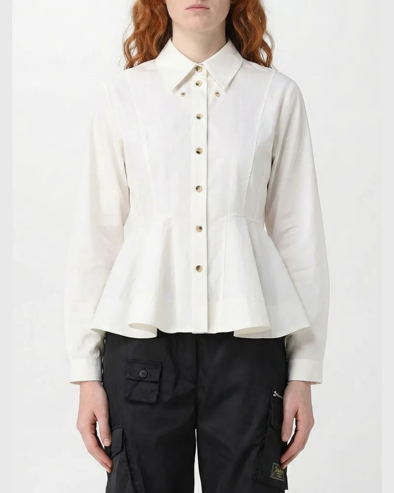 Ganni Top damen Weiß