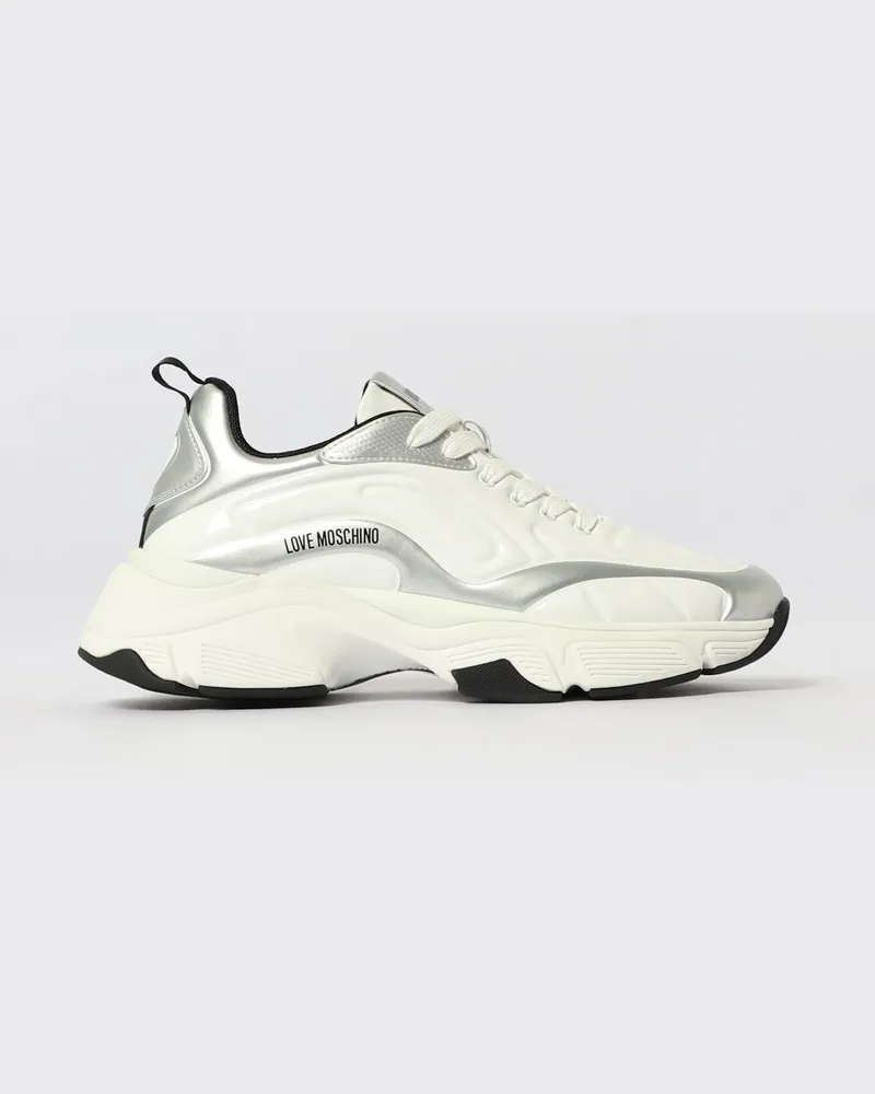 Moschino Sneakers damen Weiß