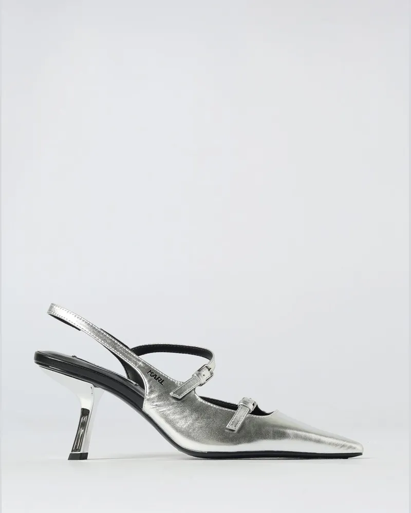 Karl Lagerfeld Absatzschuhe damen Silber