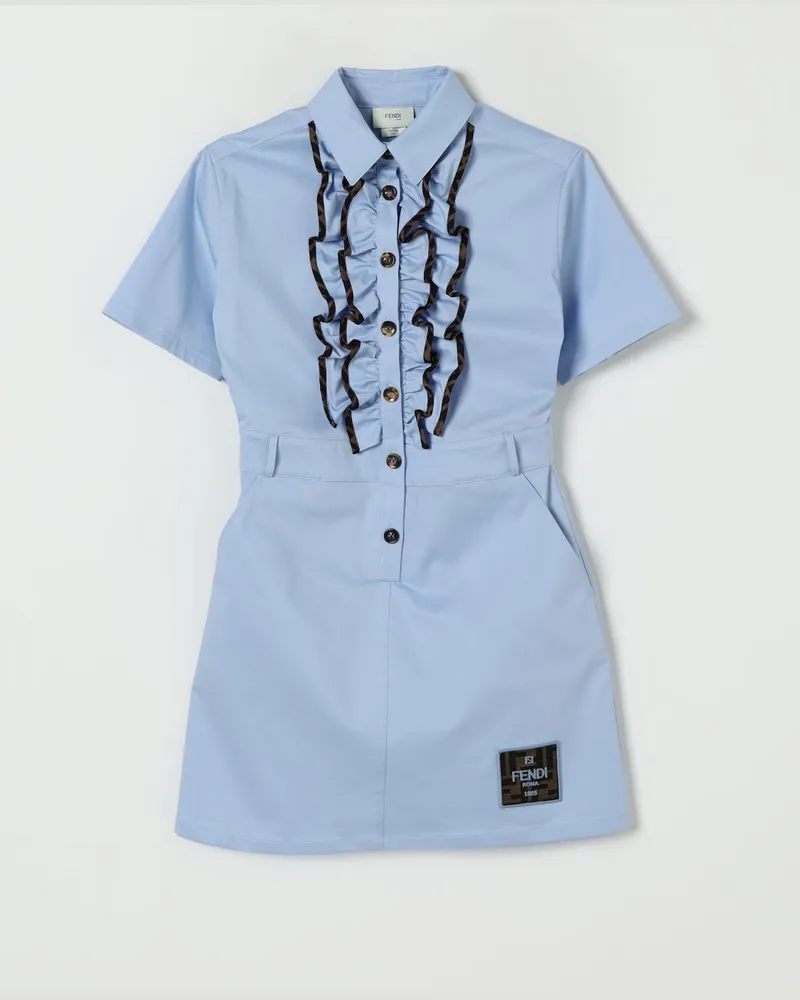 Fendi Kleid kinder Blau