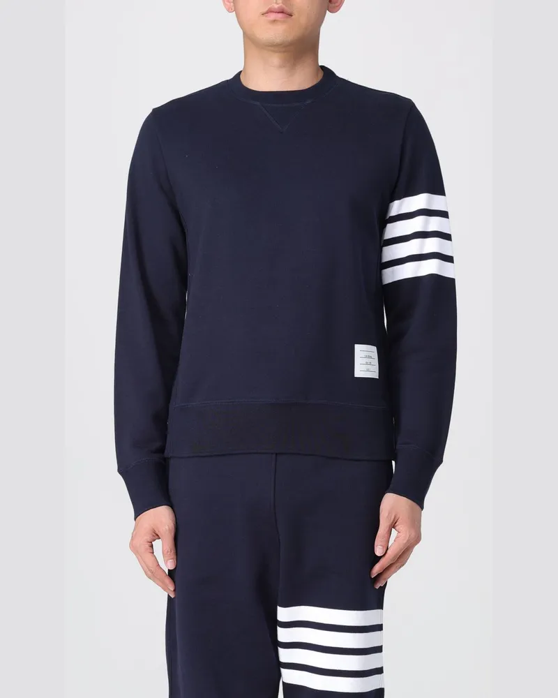 Thom Browne Sweatshirt herren Blau