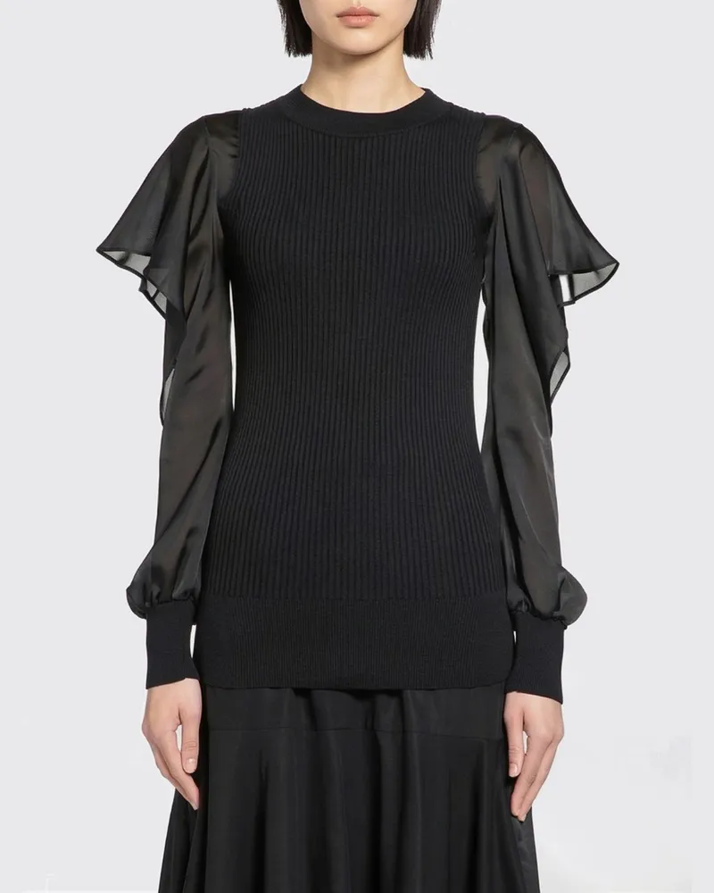 Sacai Pullover damen Schwarz