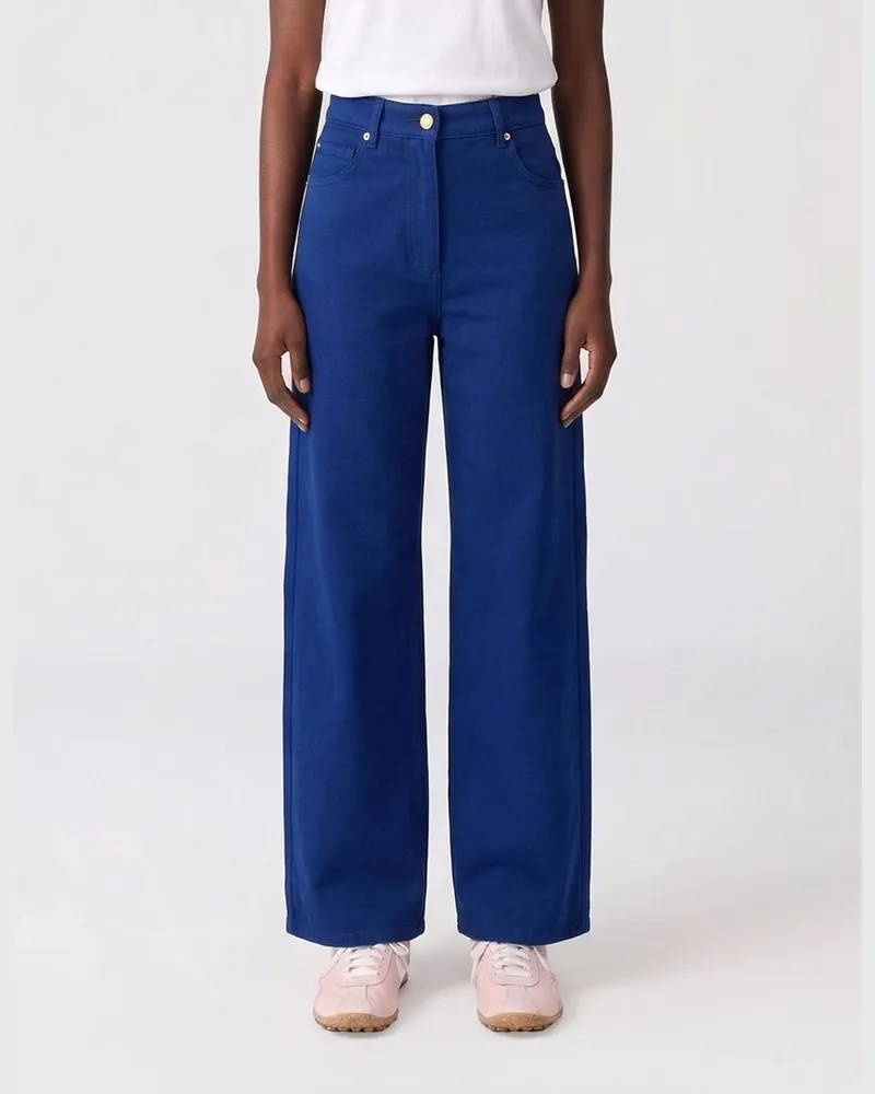 Max Mara Hose damen Blau