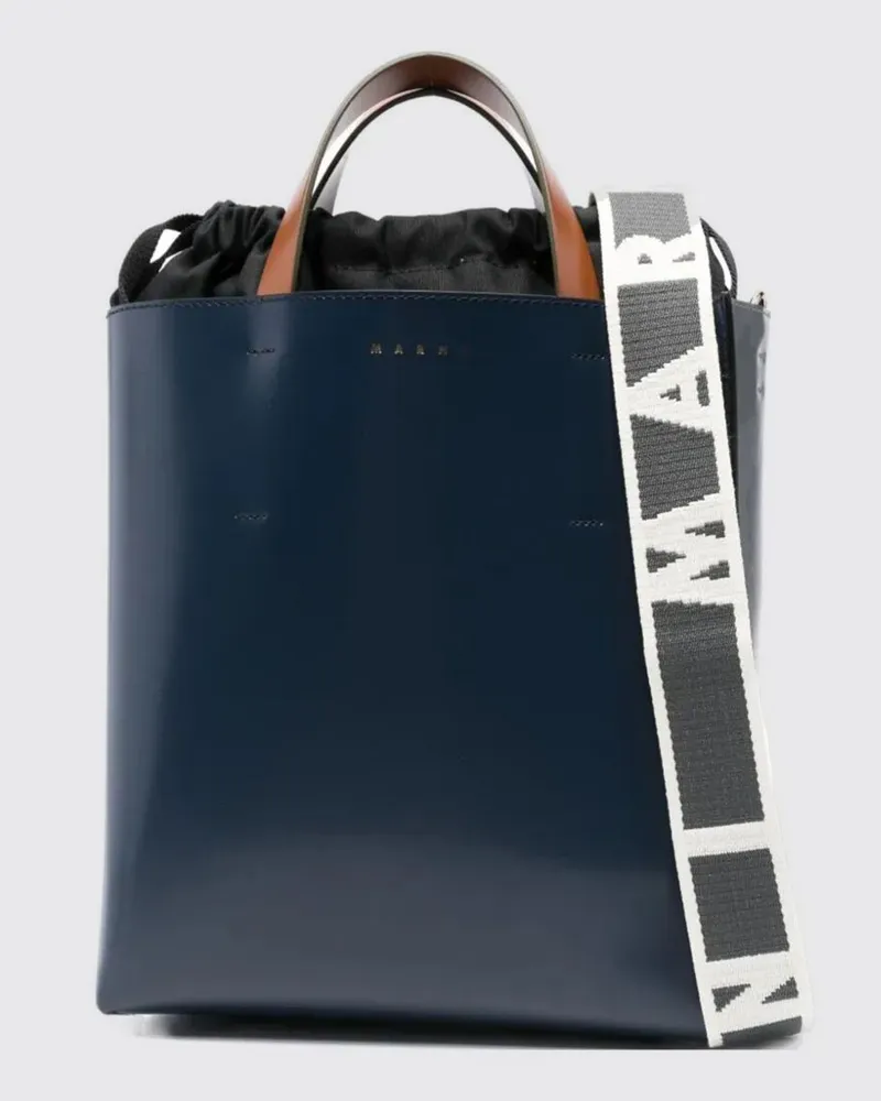 Marni Schultertasche damen Blau