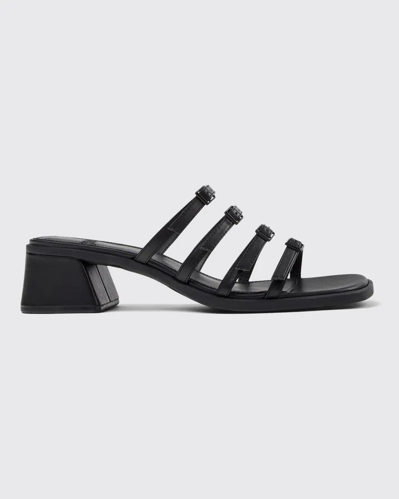 Camper Sandalen mit absatz damen Schwarz