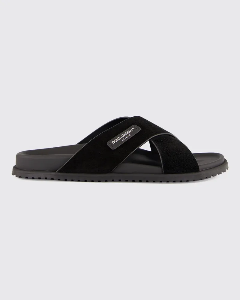 Dolce & Gabbana DOLCE  GABBANA Sandalen herren Dolce & Gabbana Schwarz