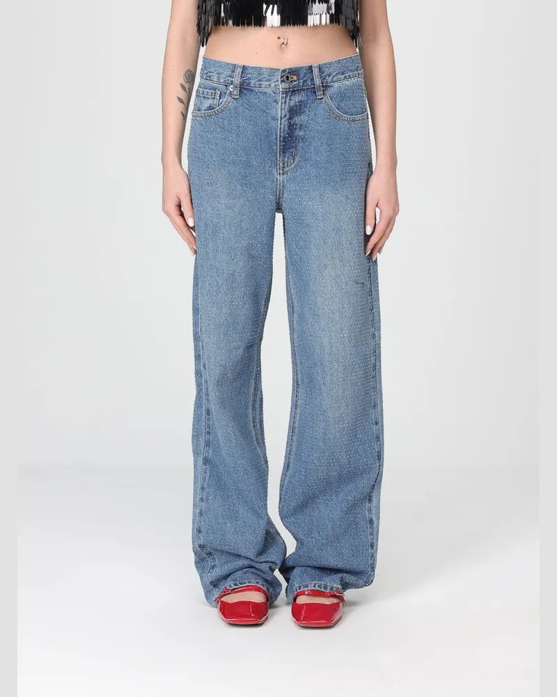 Self-Portrait Jeans damen Blau