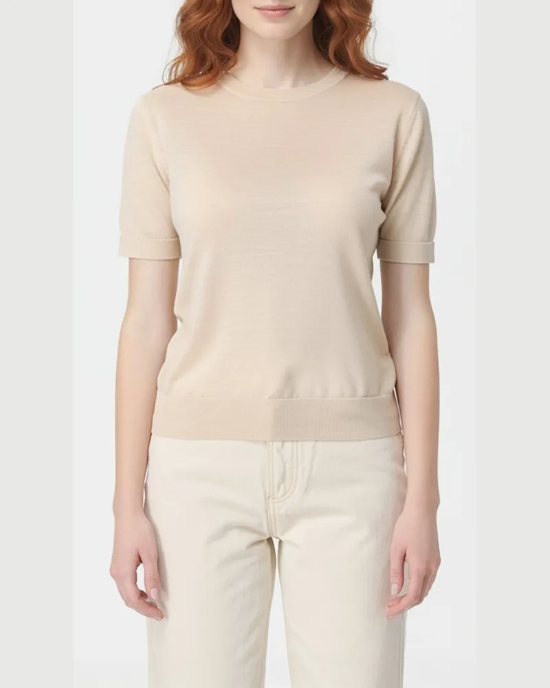 Theory T-shirt damen Beige