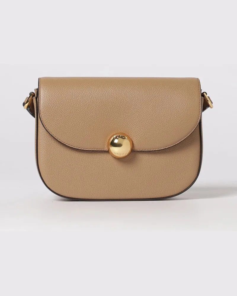 Furla Schultertasche damen Camel