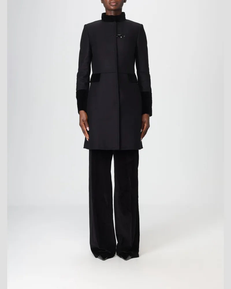 Fay Mantel damen Schwarz