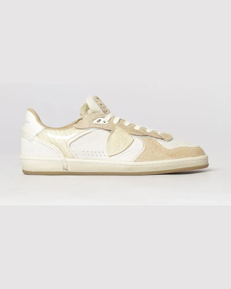 Philippe Model Pgal Ledersneakers Sand