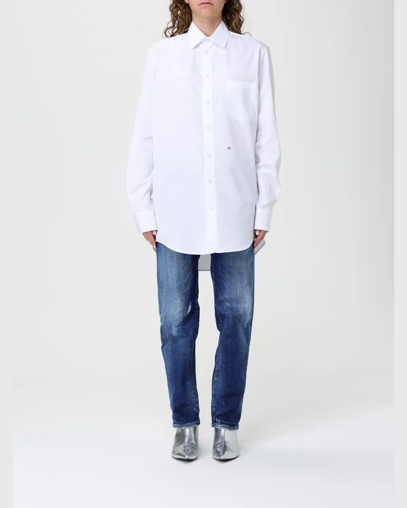 Dsquared2 T-shirt damen Weiß