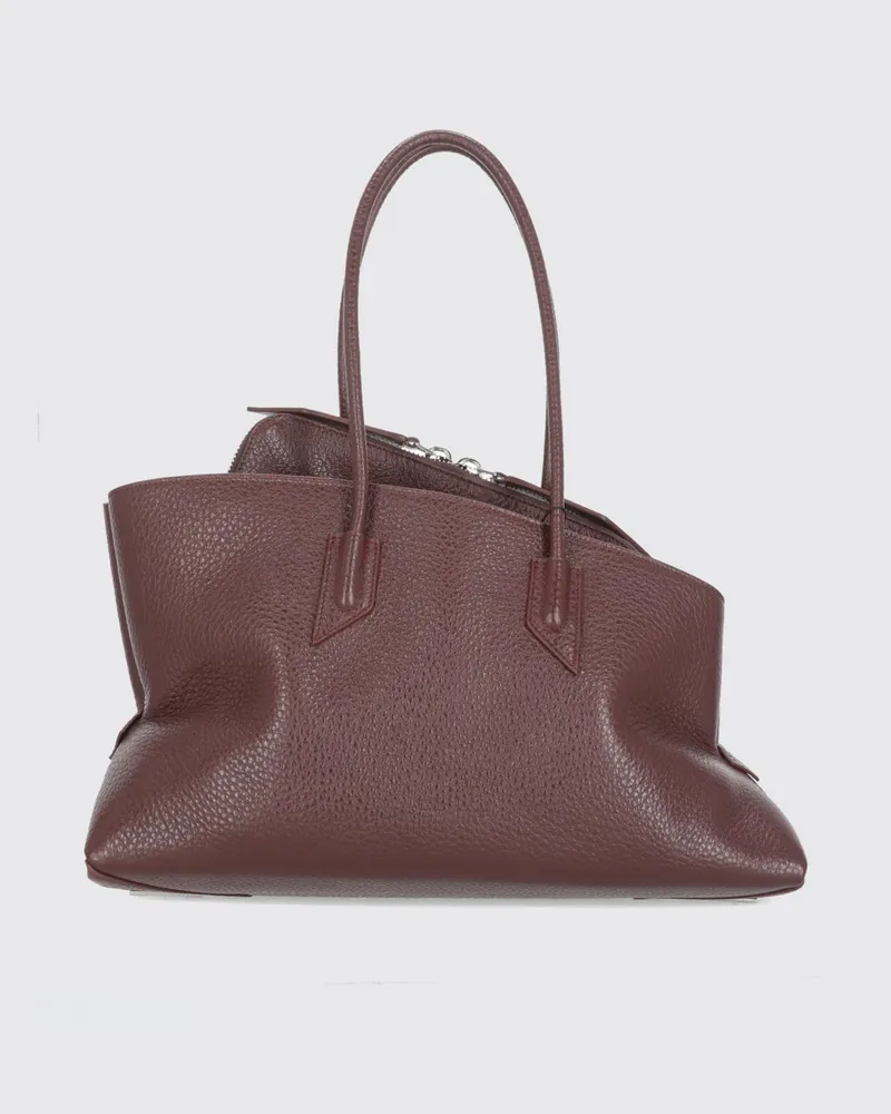 ATTICO Schultertasche damen Burgunderrot