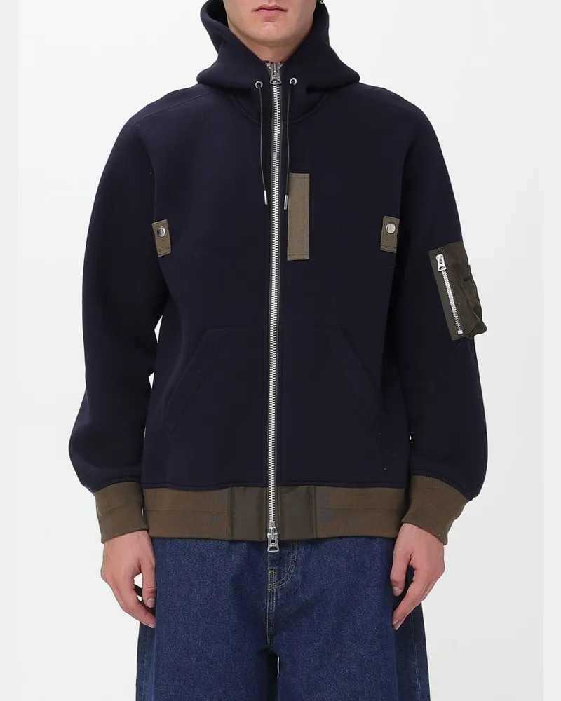 Sacai Jacke herren Blau