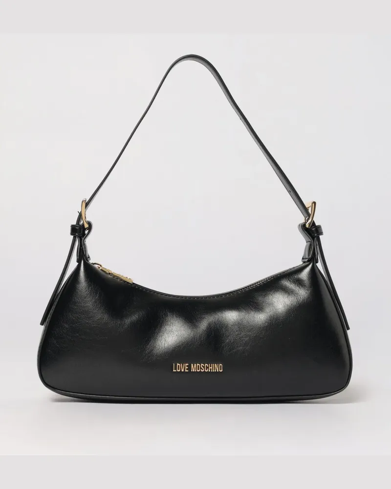 Moschino Schultertasche damen Schwarz