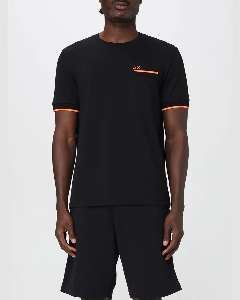Sun68 Polo herren Schwarz