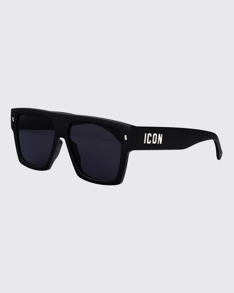 Dsquared2 ICON0030/S Icon Sonnenbrille aus Acetat Schwarz