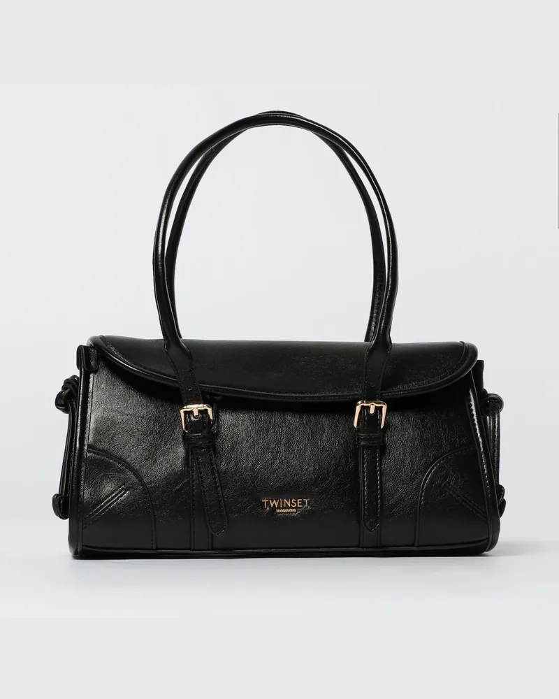 Twin-Set Schultertasche damen Schwarz
