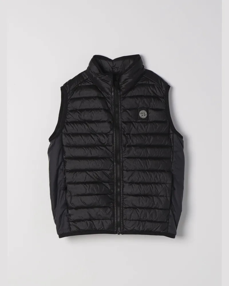 Stone Island Gilet kinder Schwarz