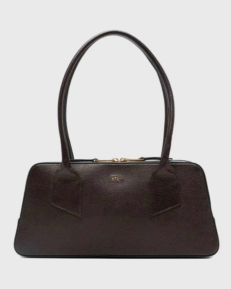 N° 21 Schultertasche damen Kaffee