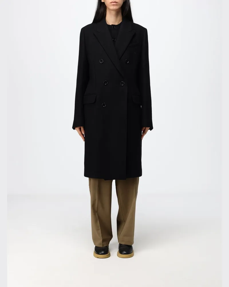 AMI Paris Mantel damen Schwarz