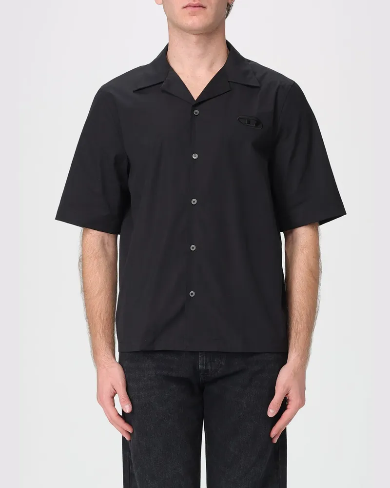Diesel Hemd herren Schwarz