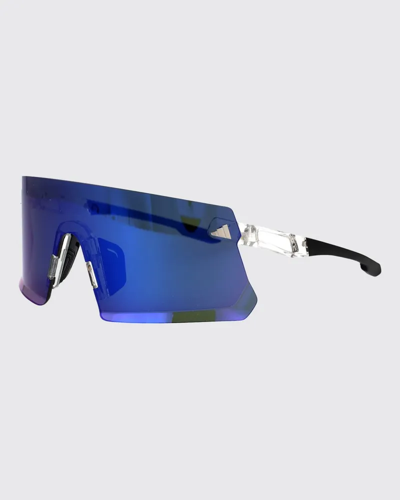adidas Dunamis S Shield-Sonnenbrille aus blauem Acetat Blau