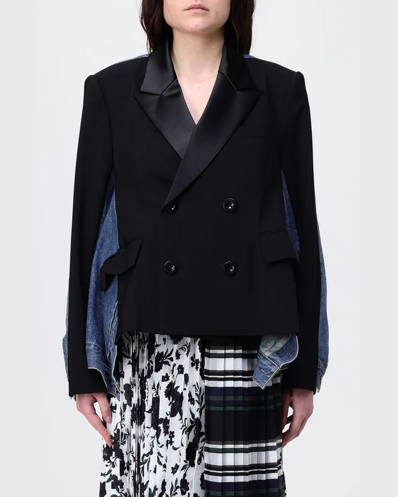 Sacai Jacke damen Schwarz