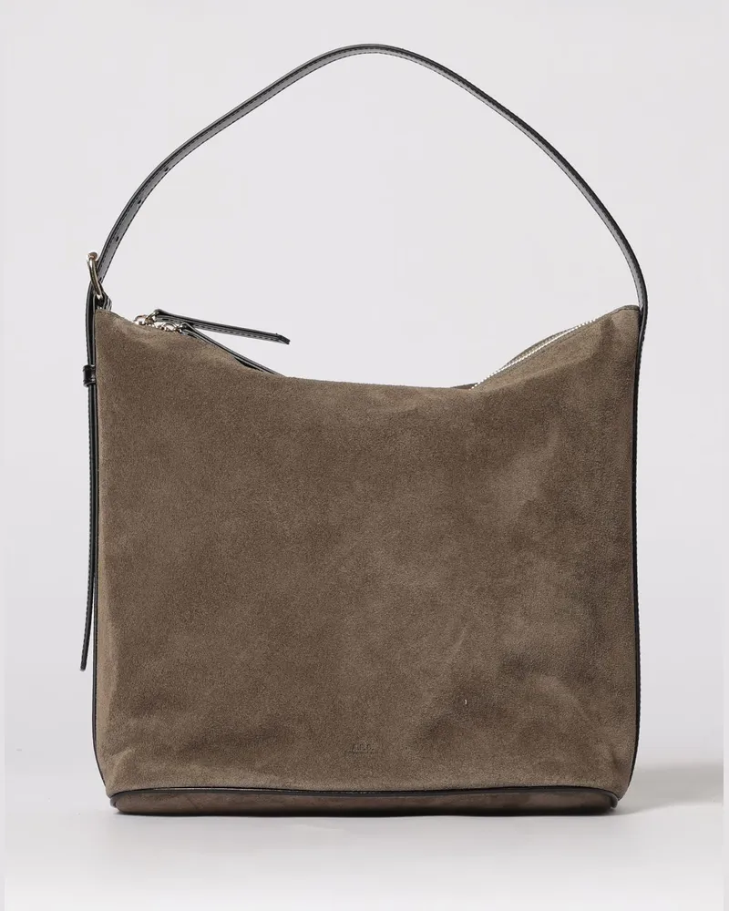 A.P.C. Schultertasche damen Grau