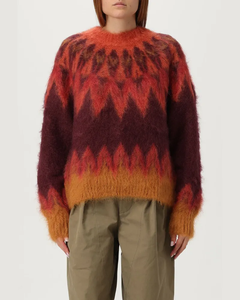Étoile Isabel Marant Pullover damen Burgunderrot