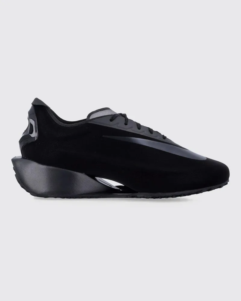 Nike First Sight Sneaker aus Leder und Gummi mit klobiger Sohle und Swoosh-Logo Schwarz