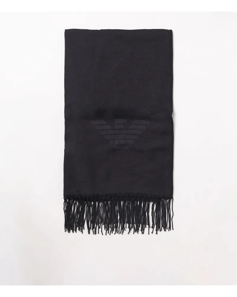 Emporio Armani Schal herren Schwarz